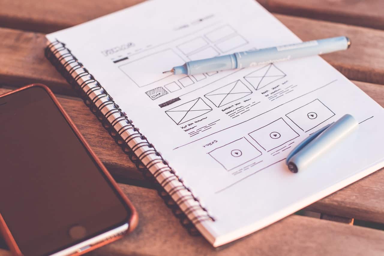 Wireframe for Web Design